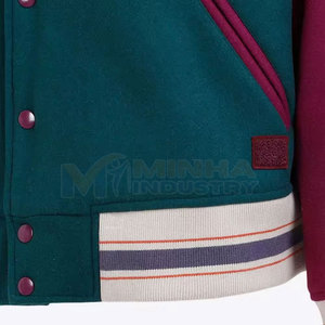 Chaqueta Letterman de Último Diseño a Bajo Precio, Manga Larga, Color Personalizado, Hecha en Pakistán - Product Image 3