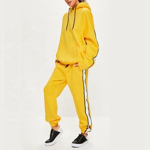 Ensemble de survêtement pour femme, sweat-shirt à capuche en polaire chaud, jogging, tenue de sport, tenue de course, vêtements de sport actifs, tenue élégante pour se détendre, entraînement - Product Image 3