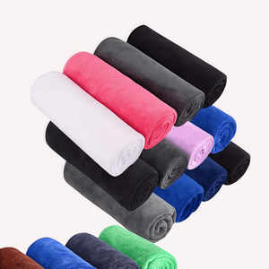 Serviette de sport de haute qualité pour hommes avec logo brodé personnalisé et serviette de fitness en coton gris lavable à séchage rapide personnalisée - Product Image 3
