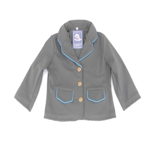 Blazer pour enfants avec logo personnalisé, fabriqué aux États-Unis, veste pour garçons personnalisée, tissu de haute qualité, design élégant, vêtements pour fêtes et mariages pour enfants, fabricant - Product Image 6