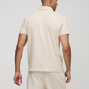 Chemise élégante, respirante et idéale pour un style décontracté tendance, polos pour hommes personnalisés OEM, polos à manches longues de haute qualité pour hommes - Product Image 5