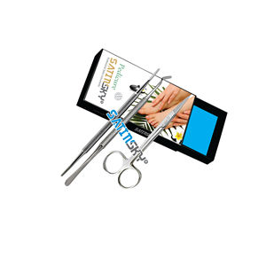 Kit d'outils de soin des ongles pour podologie, manucure, pédicure, chiropodie, lime à ongles, rehausseur d'ongles, ensemble professionnel en acier inoxydable pour le soin des ongles - Product Image 1