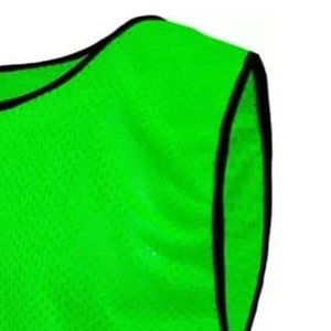 <b>Green</b> <b>Mesh</b> Sleeveless Sports Vest Unisex Breathable Regular Fit Adult All Seasons Round Neck Tank <b>Top</b> Jersey - Product Image 2