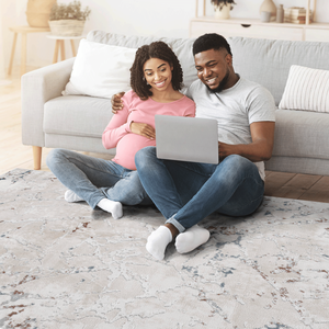 Collezione Tessile per la Casa LOOM LUXE 2X8 Multi-Contemporanea, Antimacchia e Antipolvere per Soggiorno, Sala da Pranzo e Ufficio - Product Image 5