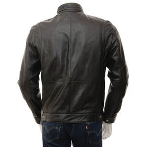 Veste en cuir véritable pour homme de haute qualité - Imperméable et coupe-vent, style streetwear, hiver, cuir pakistanais - Product Image 2