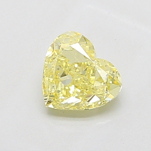 Diamante de Corazón Amarillo Intenso de Calidad Coleccionable, 2.00-2.10 Quilates, Claridad VS1, Piedra Suelta Natural Premium - Product Image 2