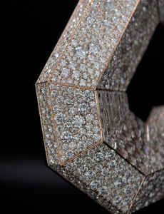 IGI/GIA <b>Lab</b> Grown Vintage 10k Rose Gold Wedding/Engagement Pendants Cut Diamond Unisex for Hip-hop Style Rap Jewelry - Product Image 4