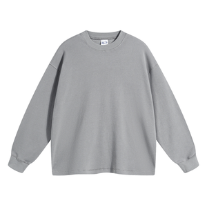 Custom Flatlock Stitch Long Sleeve Thermal T Shirt Premium <b>Stretch</b> OEM Apparel Manufacturer Private Label Wholesale Wear - Product Image 4