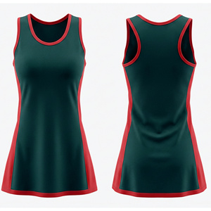 Professional Netball Uniform <b>Dress</b> Wholesale Regular Fit Anti-Bacterial Sleeveless Elastic Waist <b>Custom</b> Team Design Your Own - Product Image 6