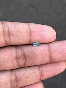 Zafiro Teal Natural Facetado en Forma de Baguette, 2.5x5x1.5 mm, 0.34 Ct, Australia, para Fabricación de Joyería DIY - Product Image 3