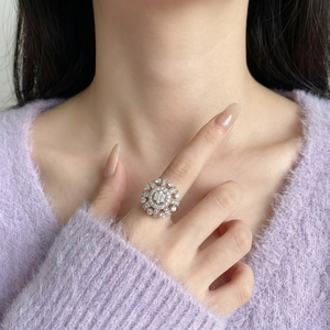 Jewellery Exporter Competitive Price Valuable Classic 18k Rose Gold Real Diamond Wedding Hyperbole Rings Girlfriend Presents - Product Image 2