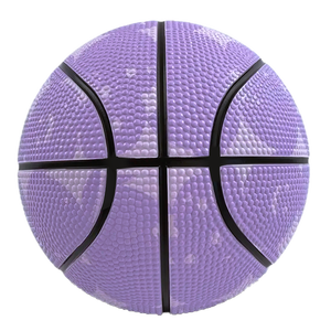 Ballon de basketball pour enfants taille 7 HAWK SPORTS INDUSTRIES, logo personnalisé, couleur cuir et cuir PU, ballon en caoutchouc pour entraînement et jeu en salle - Product Image 2