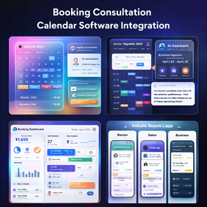 ระบบจองนัดหมายอัจฉริยะและการจัดการปฏิทิน พร้อมการเชื่อมต่อแอปพลิเคชันมือถือและการกำหนดเวลาแบบเรียลไทม์ - Product Image 1