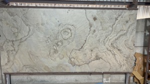 Flatstone Designs TB2 Tan Brown Translucent Natural Stone Veneer <b>Sheet</b> Soft Illuminated Backlit Finish for Modern Interior <b>Walls</b> - Product Image 5