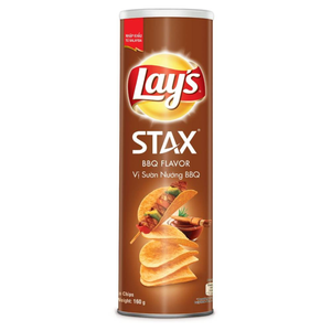 Best Selling Lay's Stax BBQ Flavored <b>Potato</b> Chips 145g Crispy <b>Potato</b> Snack Competitive Price Wholesale Export - Product Image 1