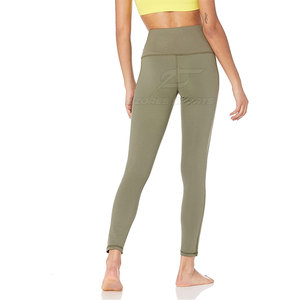 Women Casual Knitted Mid <b>Leggings</b> Compression <b>Shaping</b> Training Running Sports Performance Seamless Stretch Lightweight - Product Image 2