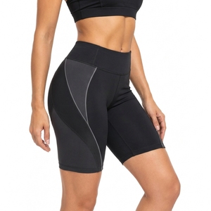 <b>Women</b> <b>Compression</b> <b>Short</b> Stretch Performance Fabric Moisture Wicking Quick Dry Comfortable Fit Gym Running Fitness Sportswear OEM - Product Image 6