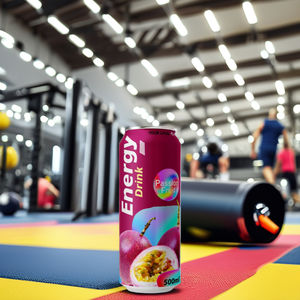 Bebida Energética Natural de Marca Privada Sin Azúcar, Baja en Carbohidratos, con Ginseng, Taurina, Vitaminas y Minerales, para Mejorar el Rendimiento, en Lata de Aluminio de 250 ml - Product Image 3