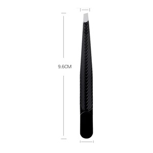 Stainless Steel Eyebrow Tweezers Set Straight Tip Anti-Static Durable Precision <b>Tools</b> for Makeup and <b>Hair</b> <b>Removal</b> - Product Image 3