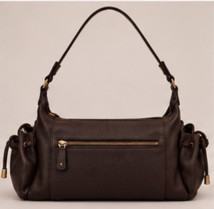 Bolso de Hombro de Cuero Genuino Marrón Oscuro de Primera Calidad, con Múltiples Bolsillos y Correa Única, Estilo Vintage para Mujer, Bolso de Mano Elegante para Viajes de Invierno - Product Image 3