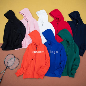 High Quality Women Sweater Long Sleeve Zipper Hooded Sweatshirt Logo Printed Class Party Uniform - Product Image 2
