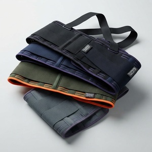 TESSUTO Soutien dorsal enveloppant multi-bandes à compression avec sangle d'épaule et soutien lombaire en Spandex pour une protection professionnelle - Product Image 6