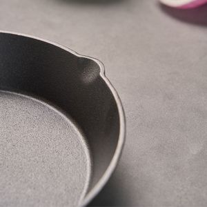 WANGYUANJI Padella in Ghisa da 7,9 Pollici, Antiaderente, con Manico, Utensile da Cucina Multifunzionale per Casa e Campeggio, per Bistecche - Product Image 6