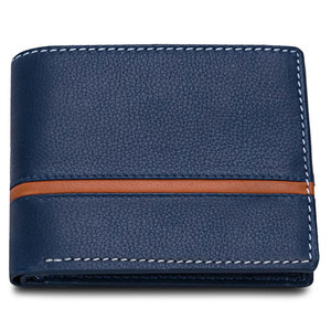 Cartera de Hombre de Cuero Genuino de Alta Calidad, Cartera de Diseñador de Gran Capacidad para Hombre - Product Image 1