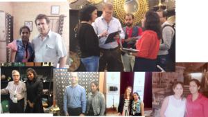 Chandelier Hanouka en métal argenté vintage israélien, fait main, écologique, pour la Hanouka, la Chanouka, la Ménorah - Product Image 6