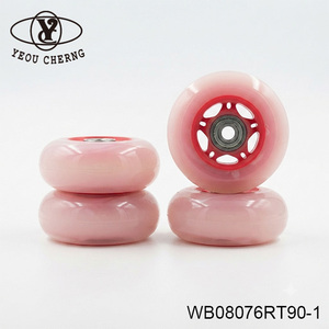 76x24mm PU <b>Wheels</b> for Engineering and Specialized Institutional Equipment - Product Image 1
