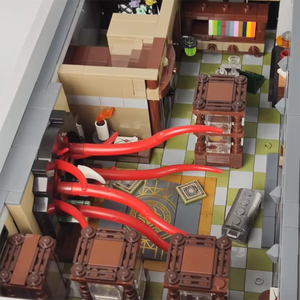 Ensemble de blocs de construction du monde des bandes dessinées, 6619 pièces, pour adultes, jouet de construction difficile, sanctum avec lumière LED, cadeaux de fêtes à collectionner - Product Image 5