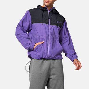 Veste coupe-vent d'hiver à capuche, légère, respirante, avec fermeture éclair sur le devant et logo personnalisé, pour l'extérieur - Product Image 3