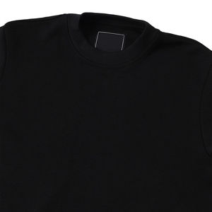 Suéter de Punto Negro para Hombre, Cuello Redondo, Corte Regular, Informal, con Estampado 'Game Over', para Otoño - Product Image 4