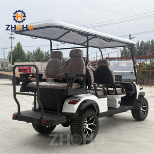 Voiture de golf électrique 6 <span class=keywords><strong>places</strong></span> de haute qualité, homologuée pour la route, style <span class=keywords><strong>fourgon</strong></span>, pour le tourisme et les excursions, certifiée CE, 40 km/h - Product Image 4