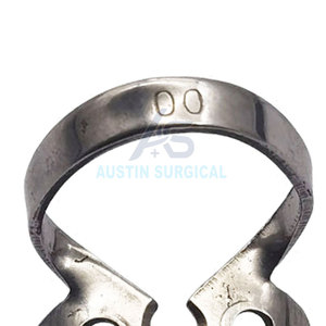 Pinces à diaphragme dentaire manuelles compactes en acier inoxydable, poignée ergonomique, ajustement précis, manipulation facile, finition raffinée - Product Image 5