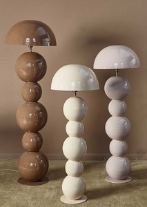 Modern Wicker & Matte <b>Black</b> Table Lamp tightly woven natural wicker <b>shade</b> set atop a clean matte <b>black</b> metal stem and circular - Product Image 2