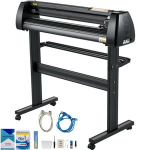 Machine de découpe de vinyle sur pied de 28 pouces/720 mm avec logiciel SignMaster et moteur servo - Product Image 1