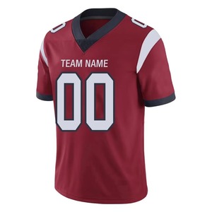 Nueva Llegada, Jersey de Fútbol Americano de Alta Calidad, Transpirable, Talla Grande, Manga Corta, Nombre y Número del Equipo Personalizados, Jerseys al por Mayor - Product Image 2