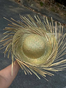 Sombreros Pava de Exportación al por Mayor, Sombrero Puertorriqueño, Sombrero de Paja Bad Bunny, Color Natural para el Verano, Símbolo Festivo de la Cultura Latina - Product Image 4