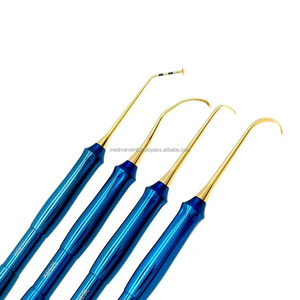 Juego de Elevadores de Seno Dental, 4 Instrumentos Quirúrgicos para Implantes, Manuales, de Acero Inoxidable, con Certificación CE ISO, Herramienta Dental Profesional - Product Image 2