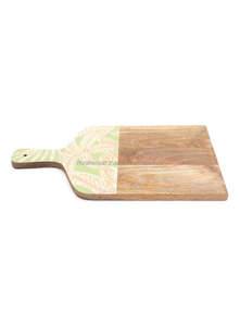 Nueva llegada de alta calidad, tabla de cortar para servir de madera de olivo hecha a mano con bloques de cortar de diseño Natural de resina - Product Image 3