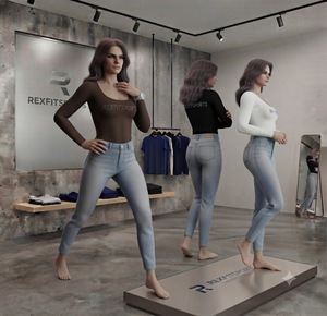 REXFITSPORTS 2026 – Nouveau Body Femme Personnalisé à Manches Longues, Coupe Ajustée, Extensible, Décontracté, Marque Privée - Product Image 6