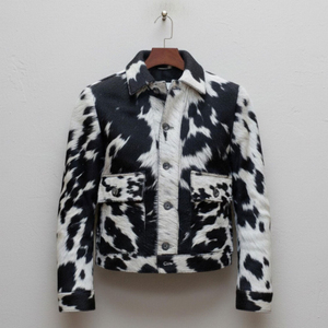 Chaquetas de Cuero con Pelo de Vaca de Invierno, Transpirables, de la Mejor Calidad, con Logotipo Frontal, Ecológicas, Personalizables, Casuales, Unisex - Product Image 4