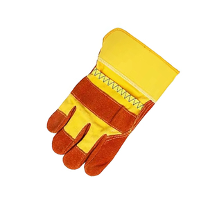 Guantes de Seguridad Industriales de Cuero, Personalización de Marca, Guantes de Protección de Cuero Premium, Precio de Fábrica OEM/ODM - Product Image 6