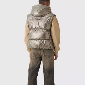 Veste matelassée unisexe surdimensionnée en nylon, design camouflage personnalisé, haute qualité, formelle, printemps, pour l'extérieur - Product Image 3