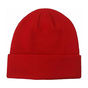 Gorro de Punto de Invierno, Cálido y Suave, Acrílico, Unisex, Estilo Urbano, Minimalista, Vintage - Product Image 5