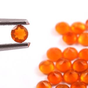 Carnelianes rondes de 4 mm, pierres précieuses en vrac, prix d'usine, qualité supérieure pour la fabrication de bijoux, vente en gros - Product Image 2