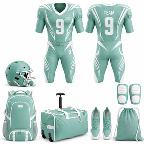 Nouveauté 2026 : Kits de football américain respirants, service OEM, conception personnalisée, kits de football américain au design innovant et abordables - Product Image 1