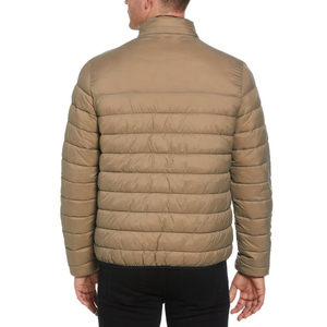 Men's Puffer Jacket Winter <b>Wind</b> <b>Breaker</b> Bomber Jacket Poly Filled Outwear Clothing Casual Quilted Jacket Long Sleeve - Product Image 3