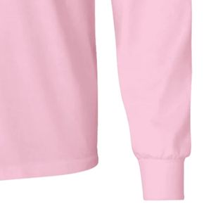 <b>Pink</b> 1908 <b>Long</b> <b>Sleeve</b> Sweatshirt Crew Neck Graphic Printed Pullover Ribbed Cuffs Casual Women's Sportswear <b>Top</b> Everyday Fashion - Product Image 5